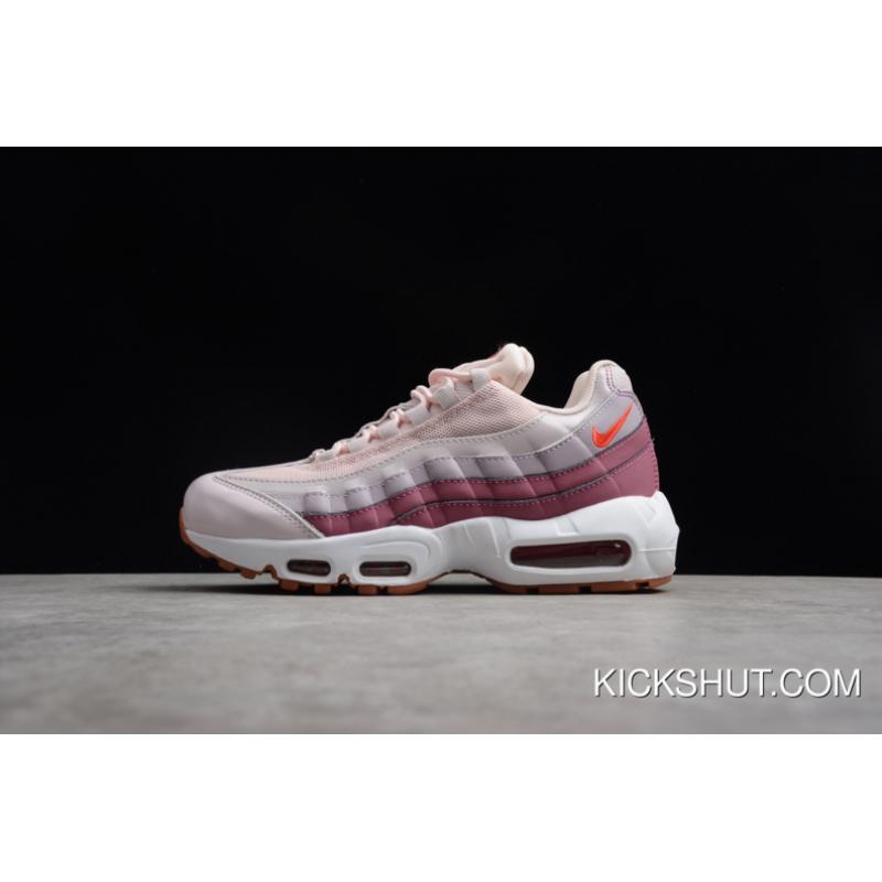 nike air max 95 barely rose hot punch